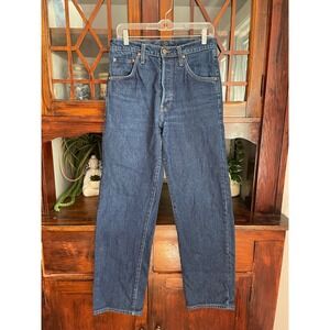 Glenn's GD113 American Denim Jeans New York City Mens Button Fly Dark Wash